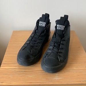 COPY - Men's black high top CONVERSE ALL STAR siz…